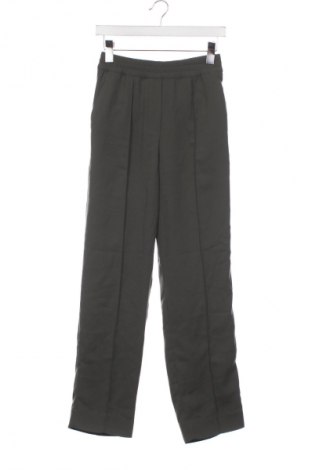 Damskie spodnie H&M, Rozmiar XS, Kolor Zielony, Cena 95,99 zł