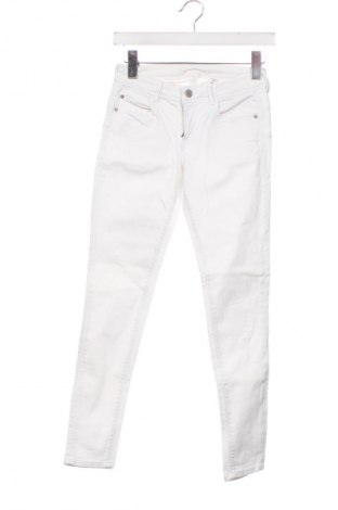 Pantaloni de femei H&M, Mărime XXS, Culoare Alb, Preț 73,00 Lei