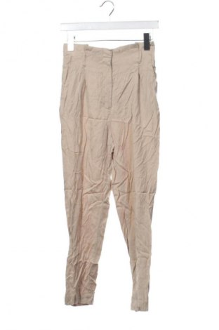 Pantaloni de femei H&M, Mărime XXS, Culoare Bej, Preț 94,99 Lei