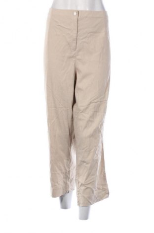 Damskie spodnie Helena Vera, Rozmiar 4XL, Kolor Beżowy, Cena 134,99 zł