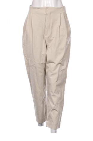 Pantaloni de femei Holly & Whyte By Lindex, Mărime L, Culoare Bej, Preț 47,99 Lei