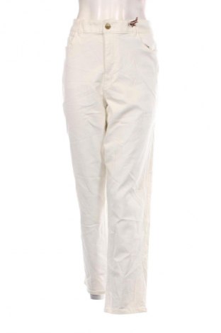 Γυναικείο παντελόνι Holly & Whyte By Lindex, Μέγεθος XL, Χρώμα Λευκό, Τιμή 18,99 €