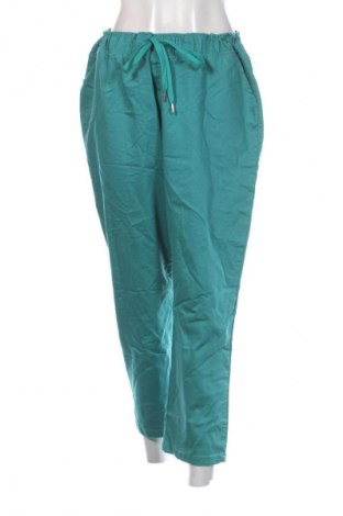 Pantaloni de femei Laura Torelli, Mărime L, Culoare Verde, Preț 94,99 Lei