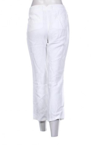 Pantaloni de femei Mariella Burani, Mărime L, Culoare Alb, Preț 154,40 Lei