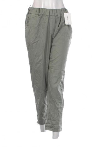 Дамски панталон NEW COLLECTION, Размер L, Цвят Зелен, Цена 93,99 лв.