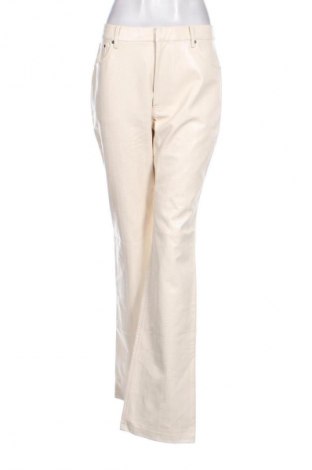 Pantaloni de femei ROTATE Birger Christensen, Mărime M, Culoare Ecru, Preț 1.039,99 Lei
