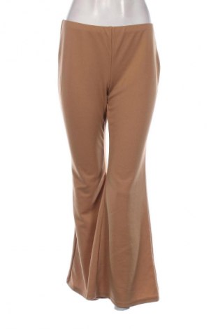 Pantaloni de femei SHEIN, Mărime L, Culoare Bej, Preț 42,99 Lei