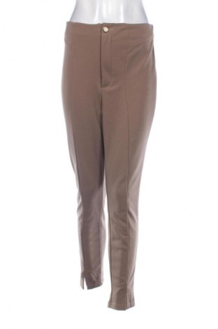 Pantaloni de femei SHEIN, Mărime XL, Culoare Maro, Preț 78,79 Lei