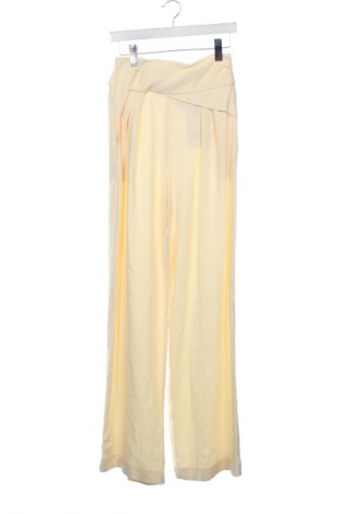 Pantaloni de femei Simona Corsellini, Mărime XS, Culoare Galben, Preț 1.874,99 Lei
