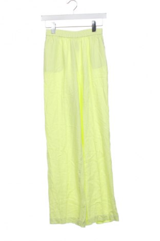 Pantaloni de femei Sisley, Mărime XXS, Culoare Galben, Preț 457,99 Lei