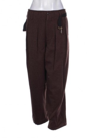 Pantaloni de femei Via Plain, Mărime L, Culoare Maro, Preț 304,99 Lei