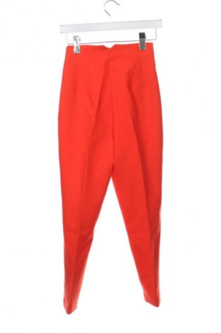 Damskie spodnie Zara, Rozmiar XS, Kolor Pomarańczowy, Cena 63,34 zł