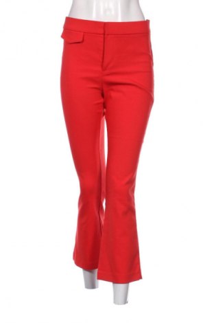 Pantaloni de femei Zara, Mărime M, Culoare Roșu, Preț 67,01 Lei