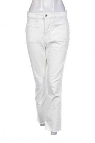 Damenhose Zara, Größe M, Farbe Weiß, Preis 14,00 €