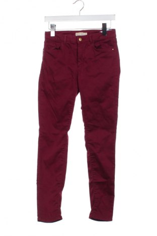 Pantaloni de femei Zara, Mărime S, Culoare Roșu, Preț 73,36 Lei