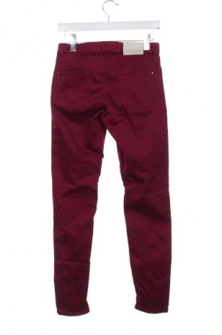 Pantaloni de femei Zara, Mărime S, Culoare Roșu, Preț 73,36 Lei
