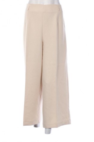 Pantaloni de femei Zara, Mărime XL, Culoare Bej, Preț 73,36 Lei