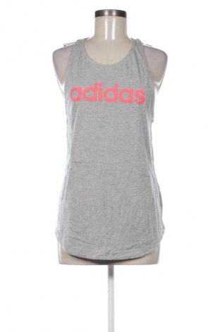 Damska koszulka na ramiączkach Adidas, Rozmiar M, Kolor Szary, Cena 88,99 zł