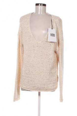 Damski sweter Alpha, Rozmiar M, Kolor ecru, Cena 305,99 zł