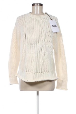Damski sweter Alpha Studio, Rozmiar L, Kolor ecru, Cena 719,99 zł
