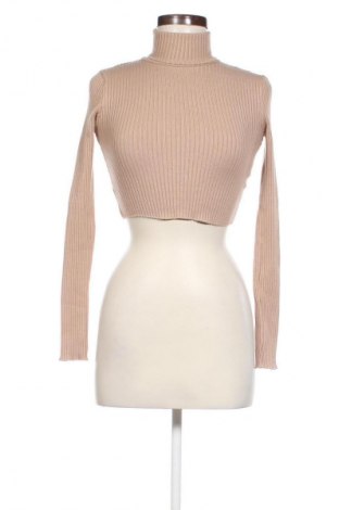 Dámský svetr Bershka, Velikost S, Barva Béžová, Cena  370,00 Kč