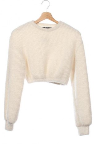 Damenpullover Bershka, Größe XS, Farbe Beige, Preis € 14,83