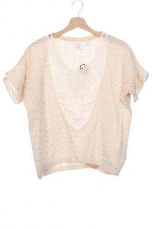Pulover de femei H&M L.O.G.G., Mărime XS, Culoare Bej, Preț 78,79 Lei