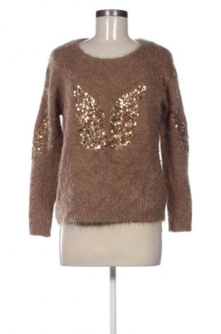 Pulover de femei Miss Charm, Mărime M, Culoare Maro, Preț 94,99 Lei
