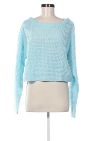 Női pulóver Missguided, Méret L, Szín Kék, Ár 6 136 Ft