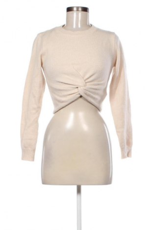 Pulover de femei SHEIN, Mărime S, Culoare Ecru, Preț 72,38 Lei