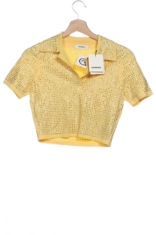 Pulover de femei Sandro, Mărime XS, Culoare Auriu, Preț 719,99 Lei