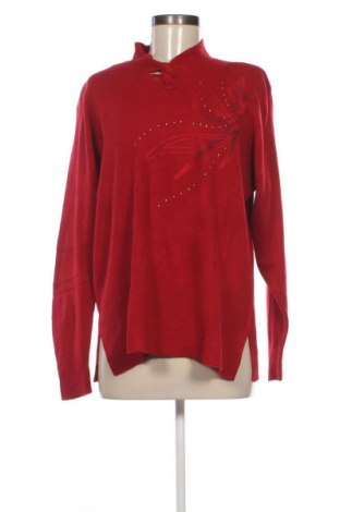 Γυναικείο πουλόβερ Unbranded, Μέγεθος XXL, Χρώμα Κόκκινο, Τιμή 11,99 €