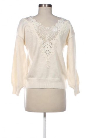 Pulover de femei Unbranded, Mărime L, Culoare Ecru, Preț 94,99 Lei