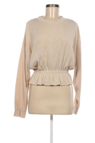 Damski sweter Zara, Rozmiar S, Kolor Beżowy, Cena 74,59 zł