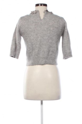 Pulover de femei Zara, Mărime M, Culoare Gri, Preț 69,82 Lei