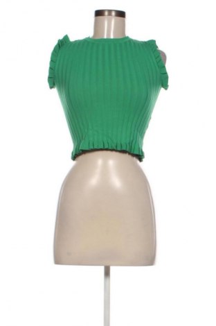 Pulover de femei Zara, Mărime S, Culoare Verde, Preț 88,99 Lei