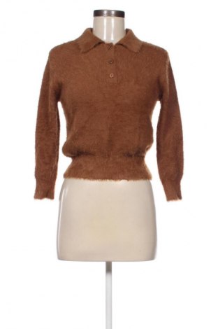 Női pulóver Zara Knitwear, Méret S, Szín Barna, Ár 3 889 Ft