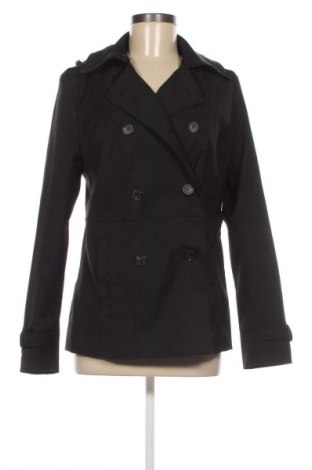 Trench de femei C&A, Mărime M, Culoare Negru, Preț 221,99 Lei
