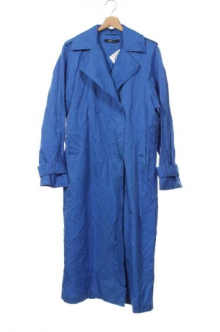 Damen Trenchcoat Gina Tricot, Größe XS, Farbe Blau, Preis 33,99 €