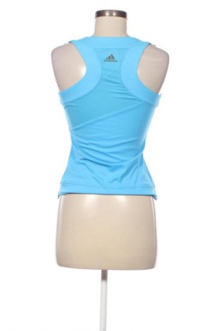 Damen Sporttop Adidas, Größe M, Farbe Blau, Preis € 23,99