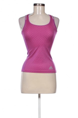Damen Sporttop Adidas, Größe S, Farbe Rosa, Preis € 16,19