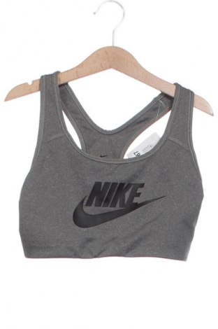 Дамски спортен топ Nike, Размер XS, Цвят Сив, Цена 33,23 лв.