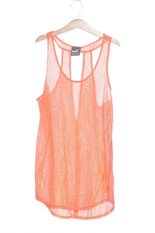Damski sportowy top PUMA, Rozmiar XS, Kolor Pomarańczowy, Cena 43,99 zł