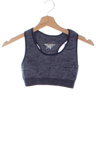 Damski sportowy top Terranova, Rozmiar XS, Kolor Niebieski, Cena 19,99 zł