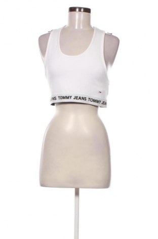 Дамски спортен топ Tommy Jeans, Размер M, Цвят Бял, Цена 93,99 лв.