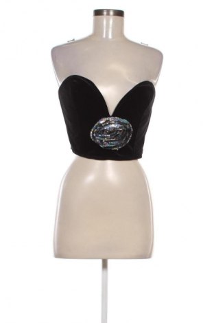 Top de femei Bershka, Mărime L, Culoare Negru, Preț 73,36 Lei