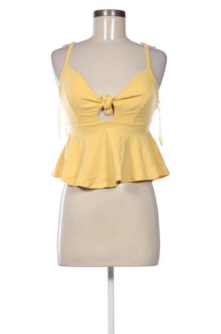 Damski top Gina Tricot, Rozmiar S, Kolor Żółty, Cena 63,62 zł