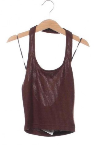 Top de femei H&M Divided, Mărime XS, Culoare Maro, Preț 94,99 Lei