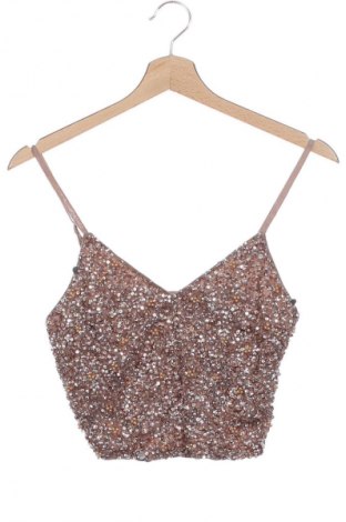 Damentop Lace & Beads, Größe XS, Farbe Aschrosa, Preis € 31,71