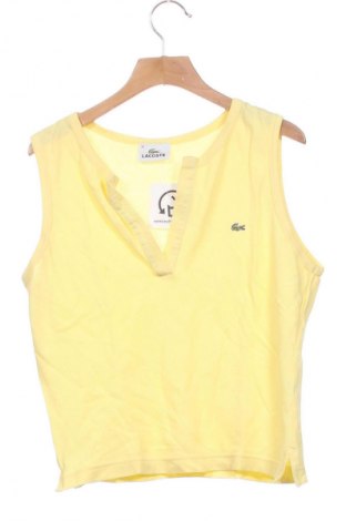 Γυναικείο τοπ Lacoste, Μέγεθος S, Χρώμα Κίτρινο, Τιμή 24,99 €